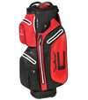 Cobra Ultradry Pro Golf Cart Bag in Black/ High Risk Red