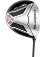 Driver from the Cobra Womens Fly-XL Complete Set 2024 Cart Bag black/ pink color combination.