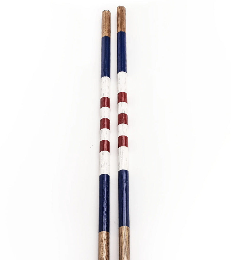 HazyGolf Alignment Sticks –  American Glory - pair vertical 