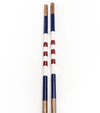 HazyGolf Alignment Sticks –  American Glory - pair vertical 