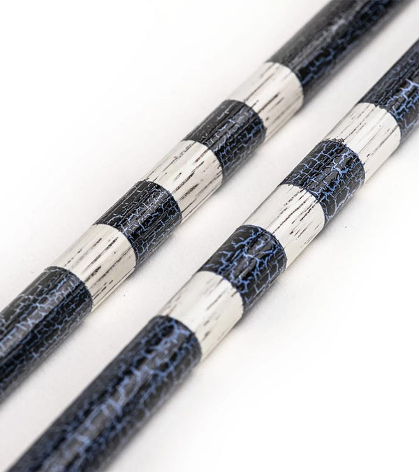 Hazy Golf Alignment Sticks – Shock Wave -closeup of a pair of sticks