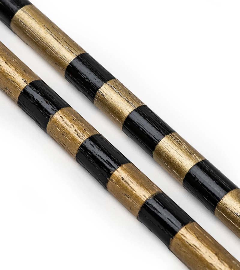 Hazy Golf Alignment Sticks – The 218's - closeup of a pair of sticks