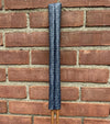 Hazy Golf All Over Alignment Sticks Cover- showing each sleeve against  brick wall