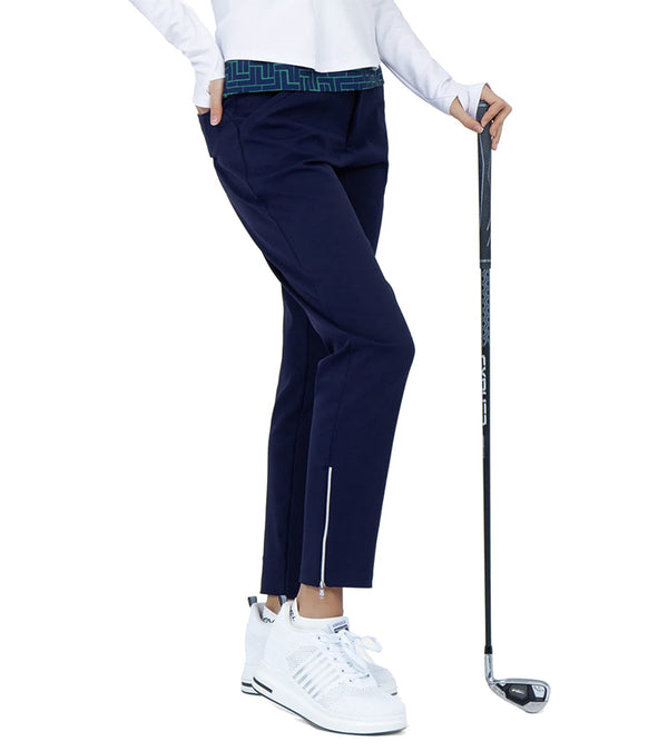 InPhorm Quick Dry Women's Camila Golf Pant in ink 3quarter view