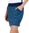 InPhorm Blake 17" Golf Skirt - Ink Tessel