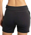 inPhorm Cleo Womens Golf Shorts  in black - back view