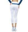 InPhorm Women's Golf Ready Athleisure Camila Capri - White/Ink Tessel