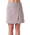 Inphorm MAI 17" Wrap Golf Skirt in Latte-front view