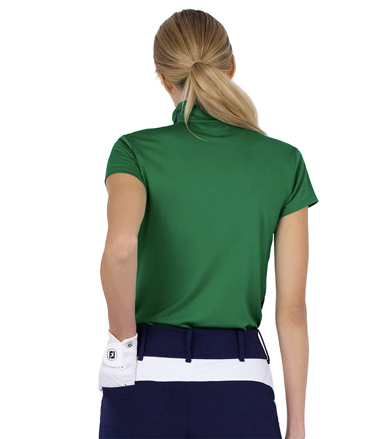 Inphrom Amelia Quarter Zip Womens Golf Polo - 4 Colors