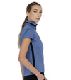 Inphrom Amelia Short Sleeve Quarter Zip Top