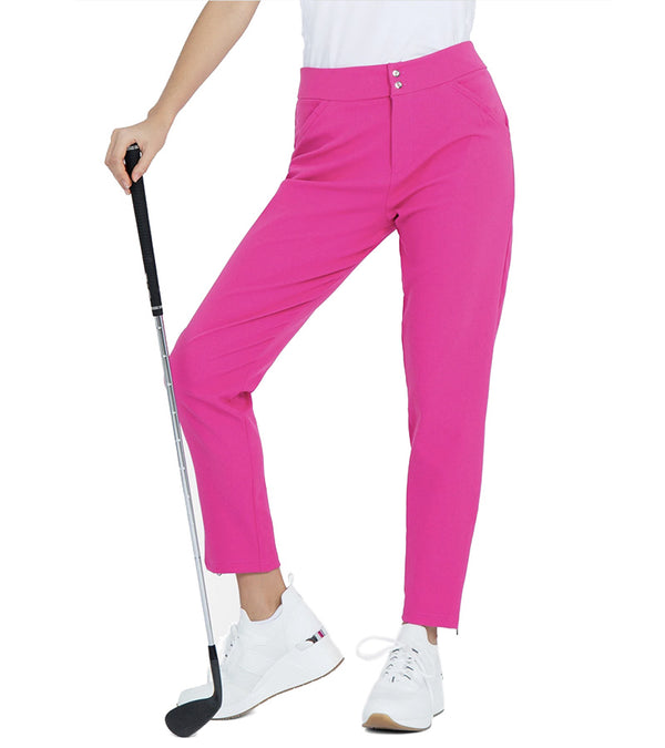 Inphorm Camila Womens Golf Pants - Raspberry Pink