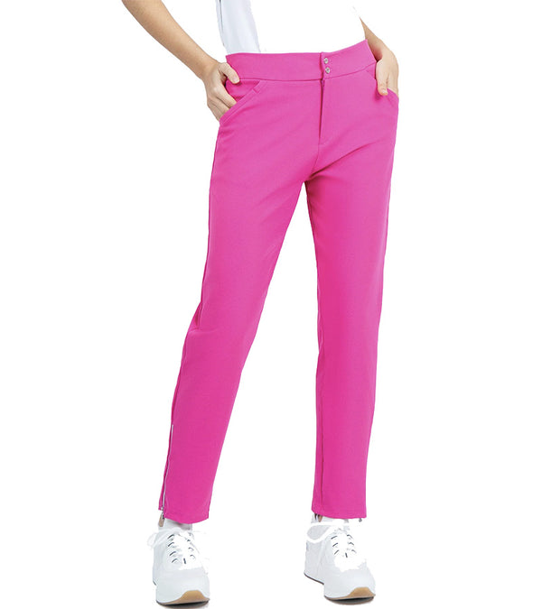 Inphorm Camila Womens Golf Pants - Raspberry Pink