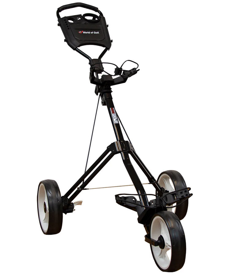 JEF World of Golf Navigator 3-Wheeled Push Cart