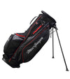 MacGregor Golf Response Golf Stand Bag - legs extended view 1 in black/red