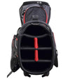 MacGregor Golf Response Golf Stand Bag -9"  6-Way Divider Top in black/red