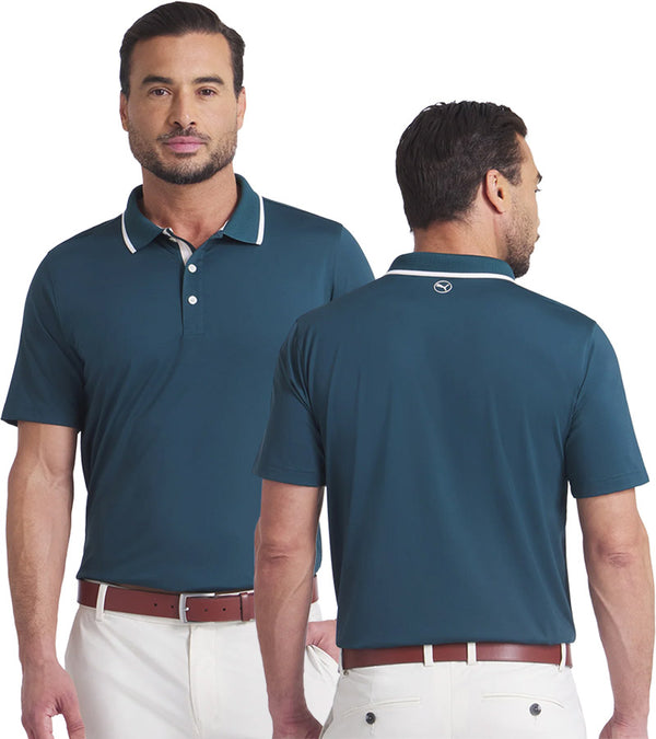 Puma MATTR Elevated Solid Mens Golf Polo Shirt