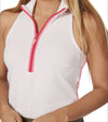 Pirdie The Back Nine Womens Golf Sleeveless Zip Up