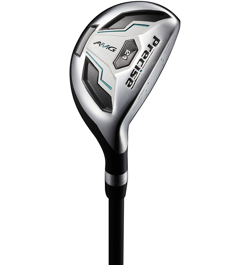 Hybrid 21 degrees from the Precise AMG Mens Complete Golf Set  - blue