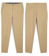 101 EVO Mens Golf Pants  in Praire Tan -  front & back view