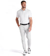 Puma 101 EVO Mens Golf Pants  in Ash Gray with model front view