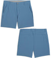 uma 101 Solid Men’s Golf Shorts Inseam: 7"  in Deep Dive - front & side views