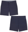 Puma 101 Solid Men’s Golf Shorts Inseam: 7" in Deep Navy - front & back views 