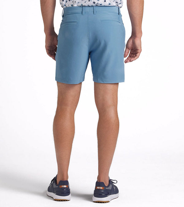 Puma 101 Solid Men’s Inseam: 7" in Zen Blue - partial model back view