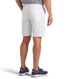 Puma 101 Solid 7" and  9" Mens Golf Shorts in White Glow- partial model back view of 9" shorts