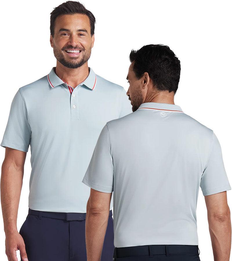 Puma MATTR Elevated Solid Mens Golf Polo Shirt