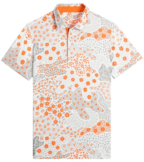 Puma CLOUDSPUN Bloom Camo Men's Golf Polo Shirt - 2 Colors