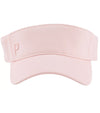 Puma Womens Sport P Golf Visor in Rose Dust front view