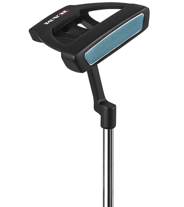 Ram Golf Accubar Plus Ladies Golf Clubs Set mallet putter in black with teal  and white details