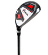 Ram Golf Accubar Plus Men's Golf Clubs Set - hybrid in black with red and silver details & accents