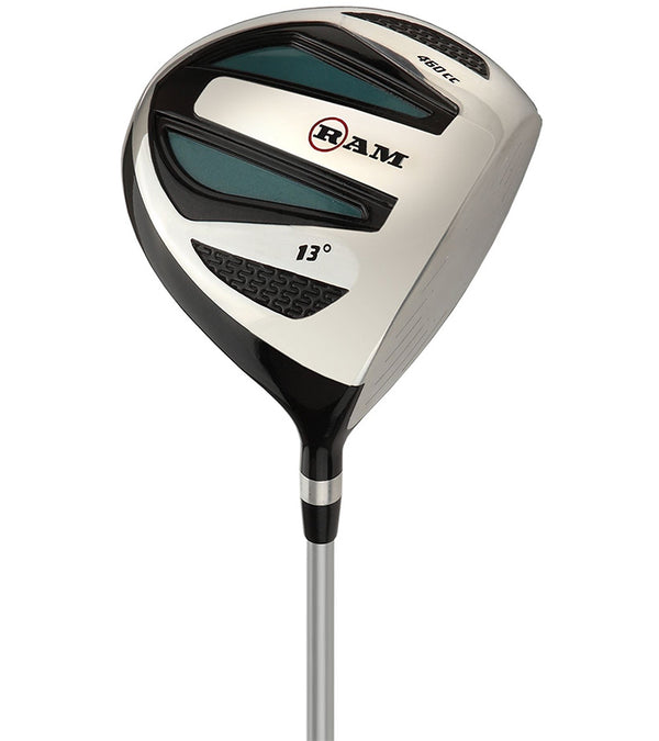 Ram Golf EZ3 Ladies Golf Clubs Set- Driver in black with teal accents/details