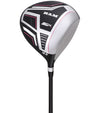 Ram Golf SDX Ladies Golf Clubs Set  -driver in black with white and contrasting pink details.