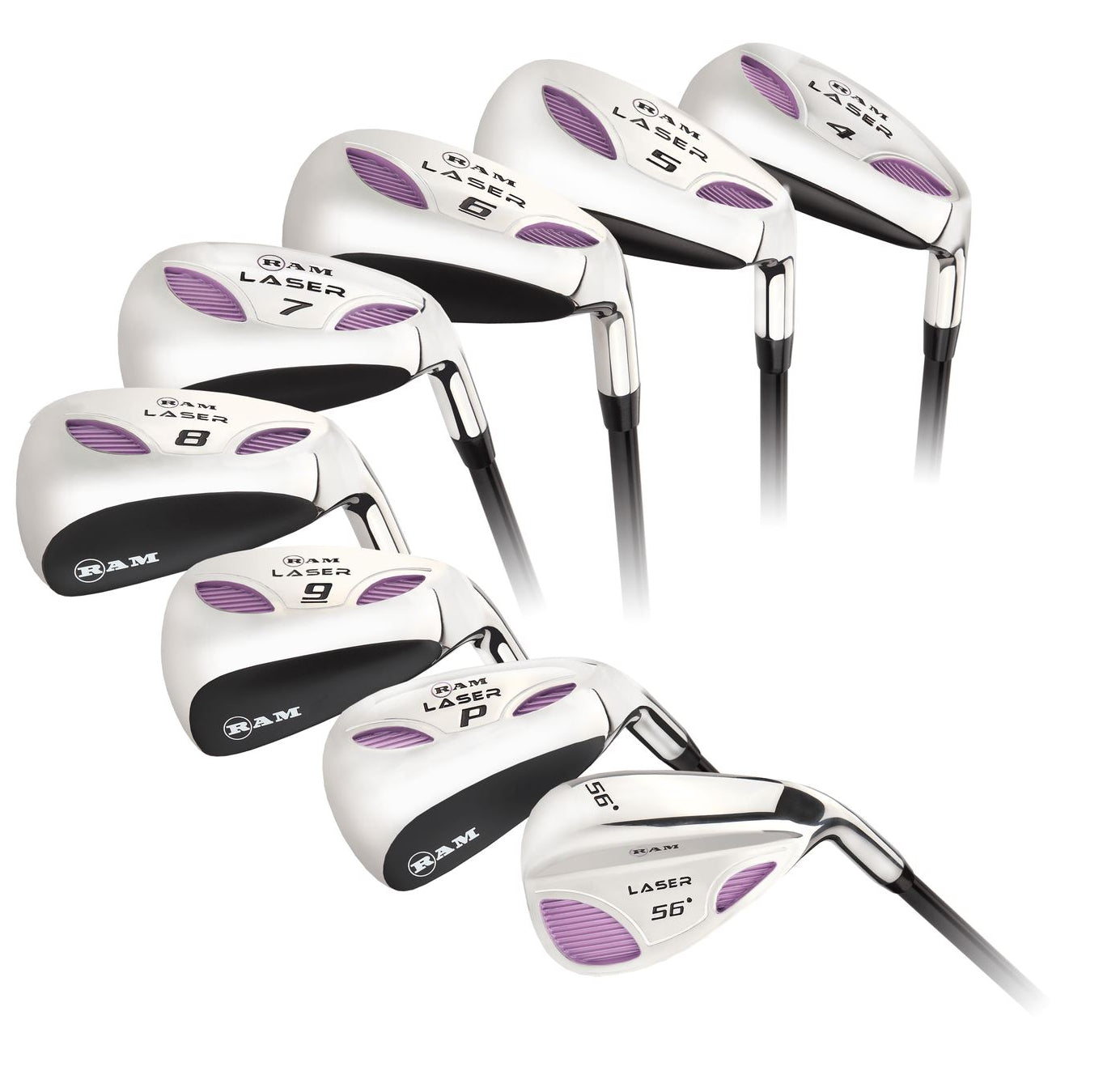 Ram Laser Womens 8 Club Hybrid-Iron Set