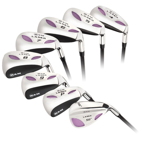 Ram Laser Womens 8 Club Hybrid-Iron Set
