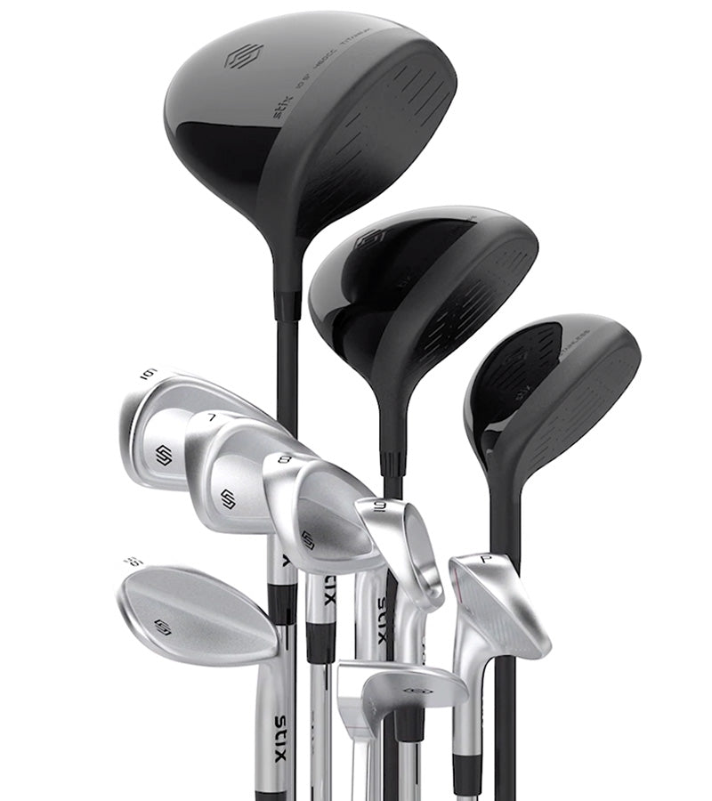 Stix Play Club Golf Set- just the top of the 10 clubs