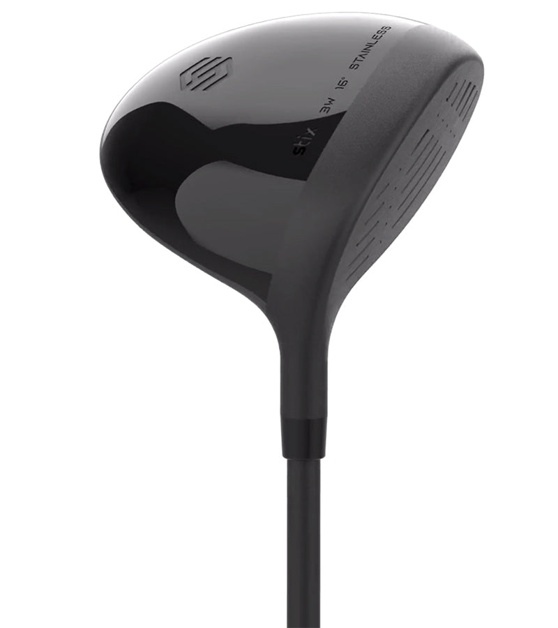 Stix Play Club Golf Set - all black driver