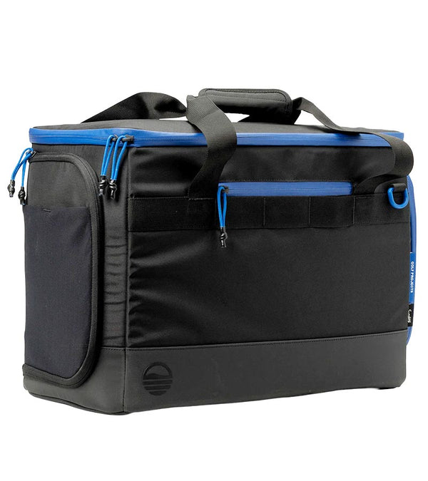 Sunday Golf Creator Duffle Bag in Black with blue accent details