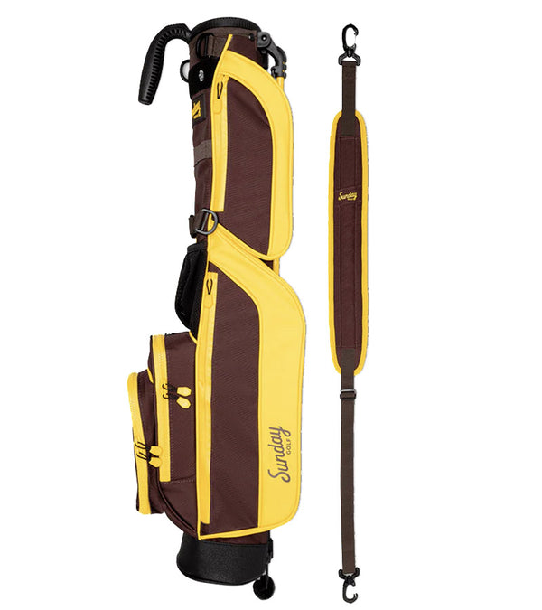 Sunday Golf The Loma Par 3 Golf Bag - Friars Brown