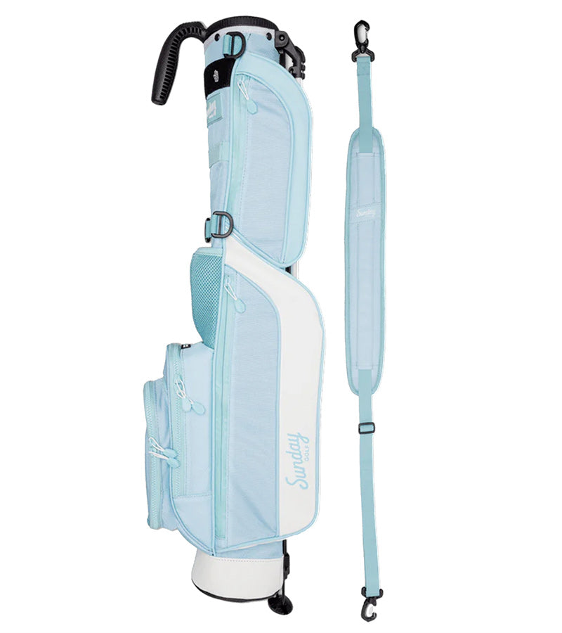 Sunday Golf The Loma Par 3 Golf Bag  with carry strap in  Yourmyboy Blue