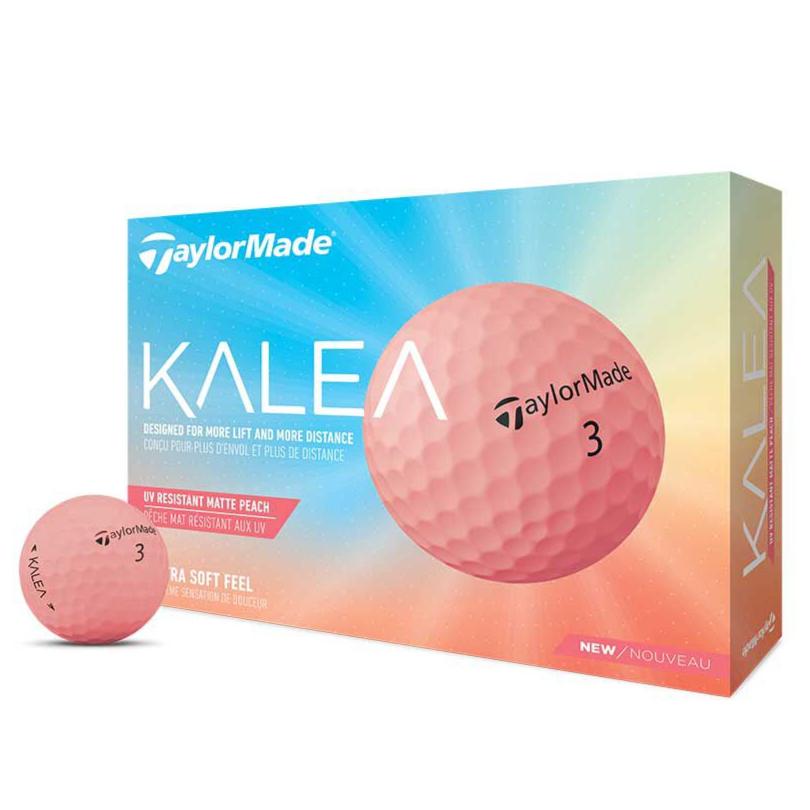 TaylorMade Kalea Golf Balls Peach - One Dozen