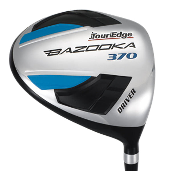 Driver from the Tour Edge Bazooka 370  Senior Mens Complete Set in blue