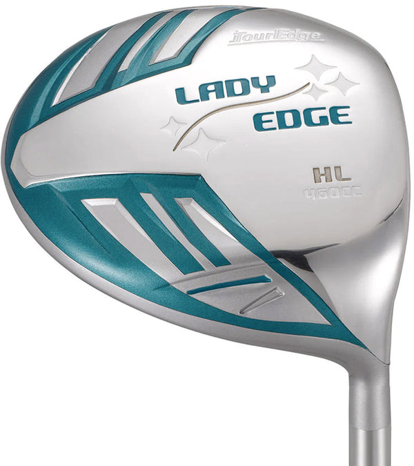 Driver from the Tour Edge Lady Edge Womens Half Golf Set in Turquoise