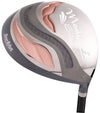 Driver from the Tour Edge Moda Silk Womens Complete Golf Set in Black/Rose Gold 