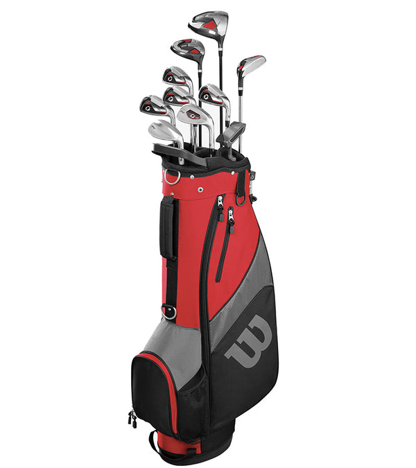 Wilson Men's Profile Complete Golf Set - Stand/Carry Bag 