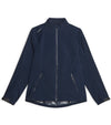 Puma DRYLBL Women's Rain Golf Jacket in navy -  front view