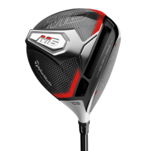 taylormade m6 driver with white background
