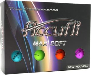 accufli max soft golf balls